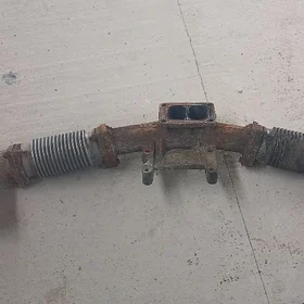 Turbina, kollektoryň garmoşkas