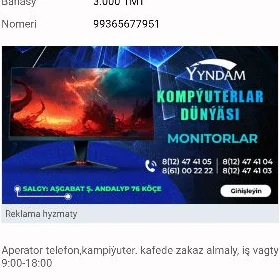 isgar gerek satyjy gyz