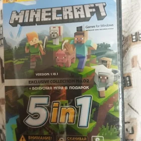 игра Minecraft 1.18.1 disk