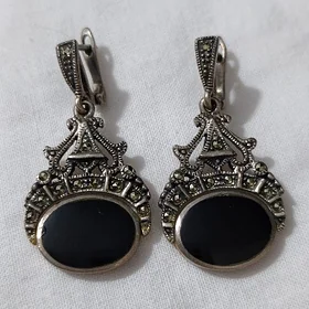 Серьги серебряные