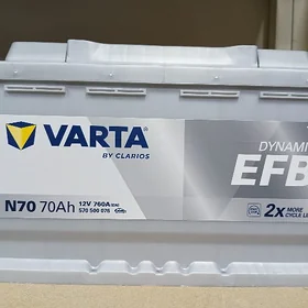 GARAŞARYNA❗VARTA 12V70AH EFB