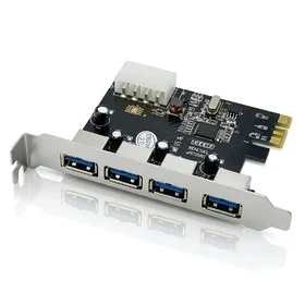 PCIe -> 4×USB 3.0 plata плата