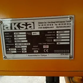 Dizelni generator 200kw