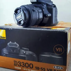 Nikon D3300 Kit AF-S DX NIKKOR 18-55mm f/3.5-5.6G VR II .НОВЫЙ!