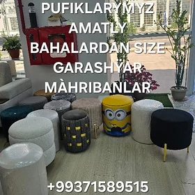 PUFFIKLAR MEBEL/ ПУФФИК МЕБЕЛ