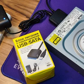 SATA USB DVD ДИСКОВОД Адаптер