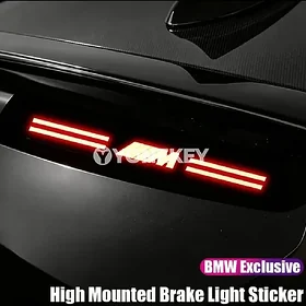 BMW üçin stop çyrasy stikeri
