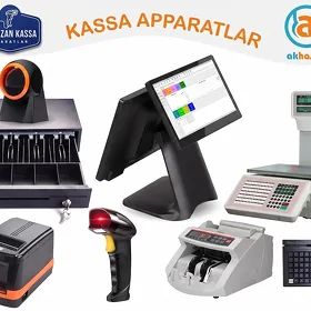 KASSA APARAT CEK PRINTER BARKOD SKANER AKHASAP