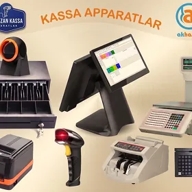 KASSA APARAT CEK PRINTER BARKOD SKANER AKHASAP