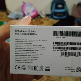 Redmi Note 15 gb 8 Ram 256 ROM