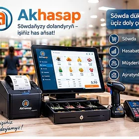 KASSA APPARATLAR WE AKHASAP