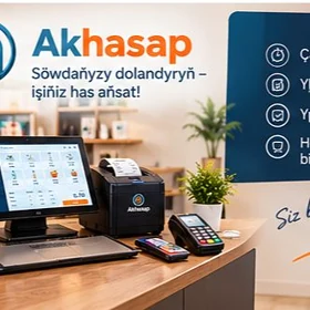 KASSA APPARATLAR WE AKHASAP