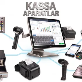 KASSA APARAT CEK PRINTER BARKOD SKANER AKHASAP