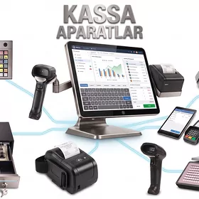 KASSA APARAT CEK PRINTER BARKOD SKANER AKHASAP