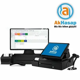 KASSA APARAT BARKOD SKANER CEK PRINTER AKHASAP✅