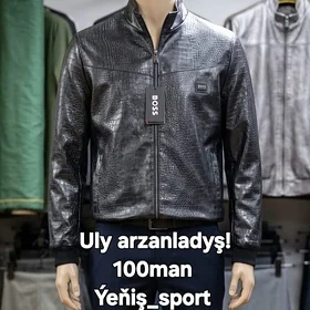 Koža kurtka wetrowka Çoganly