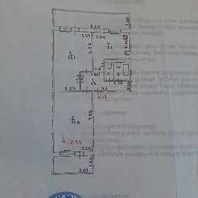 Gres 1 Etaž 2 Komnat Eýesinden