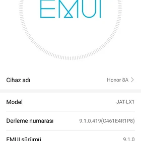 Honor 8a 2.32