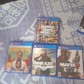 Диски от PS4