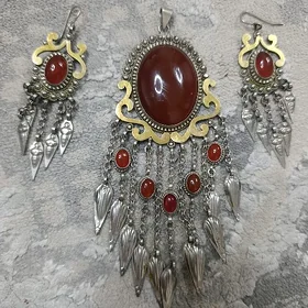 kümüş komplekt kilon gulakhaka