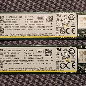 ssd nvme 256gb taze
