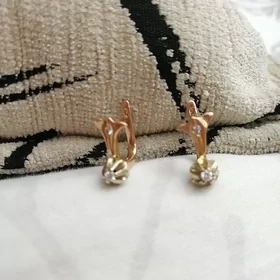 Серьги бриллианты