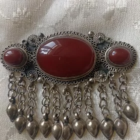 Серебро. брошка