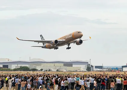 До 111 тонн на 8700 км: новый грузовой самолет Airbus A350F совершил первый полет