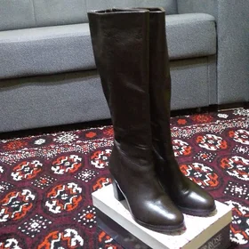 Сапоги кожа