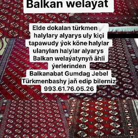 türkmen el haly