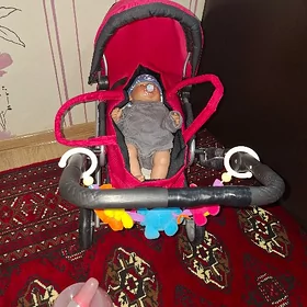 коляска кукла