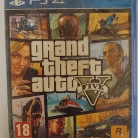 ps4 gta V disk