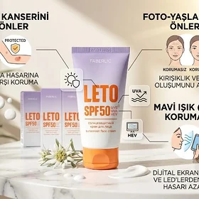 Leto SPF 50 Güneş krem