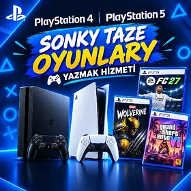 💥Ps5/Ps4 OÝUN YAZMAK 💥