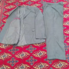 мужской пиджак и брюки