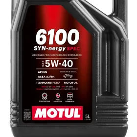 Motul 6100 SYN-NERGY SPEC 5W40