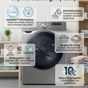 Samsung Air wash 15.5 kg