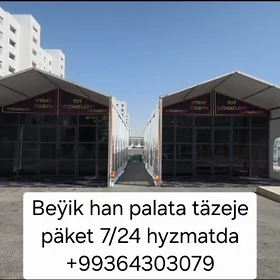 Palata toÿ menÿü hyzmatlary