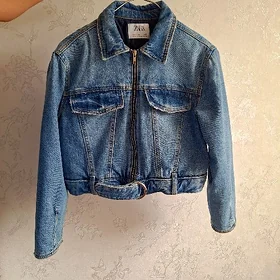 Zara джинсовая куртка