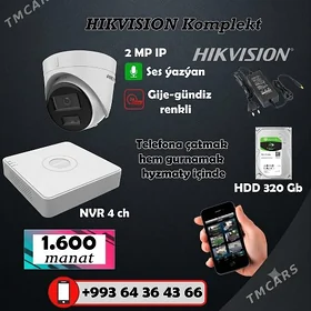 Hikvision kamplekt
