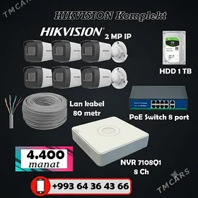 Hikvision kamplekt