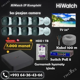 💣HiWatch Ip kamplekt💣