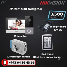 🔥Ip damafon kamplekt🔥