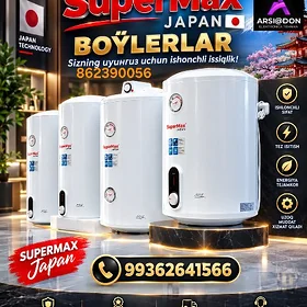 BOŸLER 100 LIT  SUPERMAX JAPAN