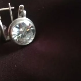 серьги серебро