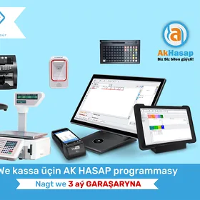 ✅📌KASSA APARAT BARKOD SKANER CEK PRINTER AKHASAP✅