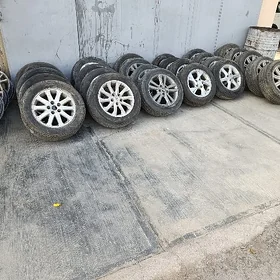 Tekerler diskasi bilen bile