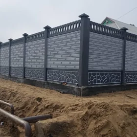 beton zabor