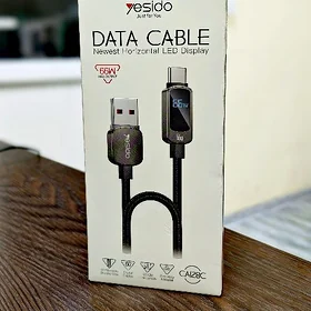 Кабель Type C Yesido 66w