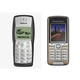 Nokia 1100 we Sony K320i